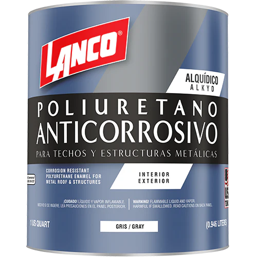 Lanco Esmalte Anticorrosivo de Poliuretano para Techos y Estructuras Metálicas - Image 6