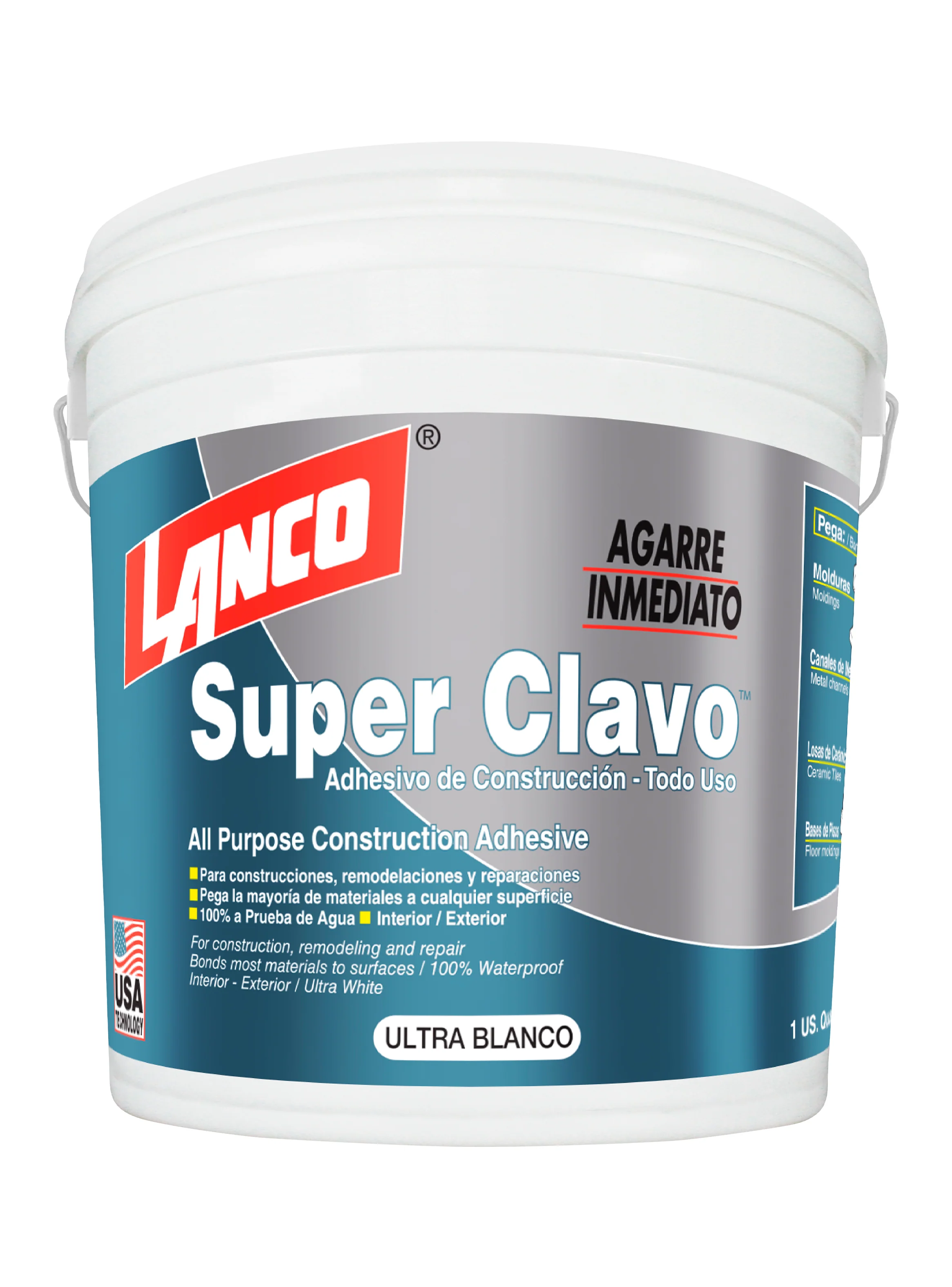 Lanco Adhesivo de Montaje Super Clavo (Ultra Blanco) - Image 3