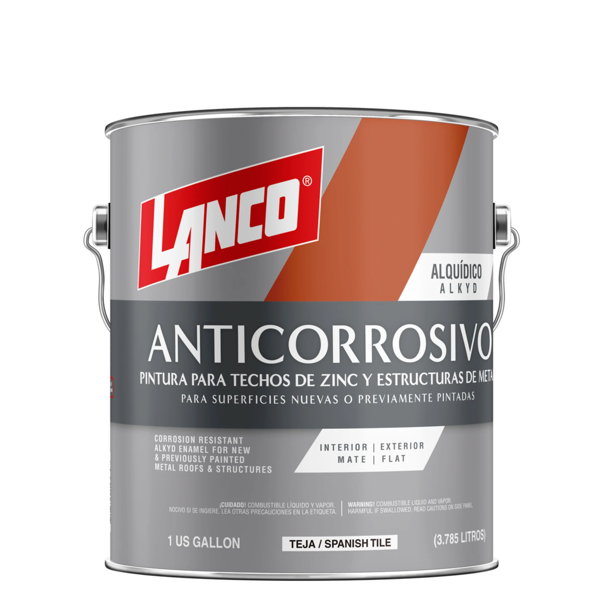 Lanco Anticorrosivo para Techos de Zinc y Estructuras de Metal - Image 3