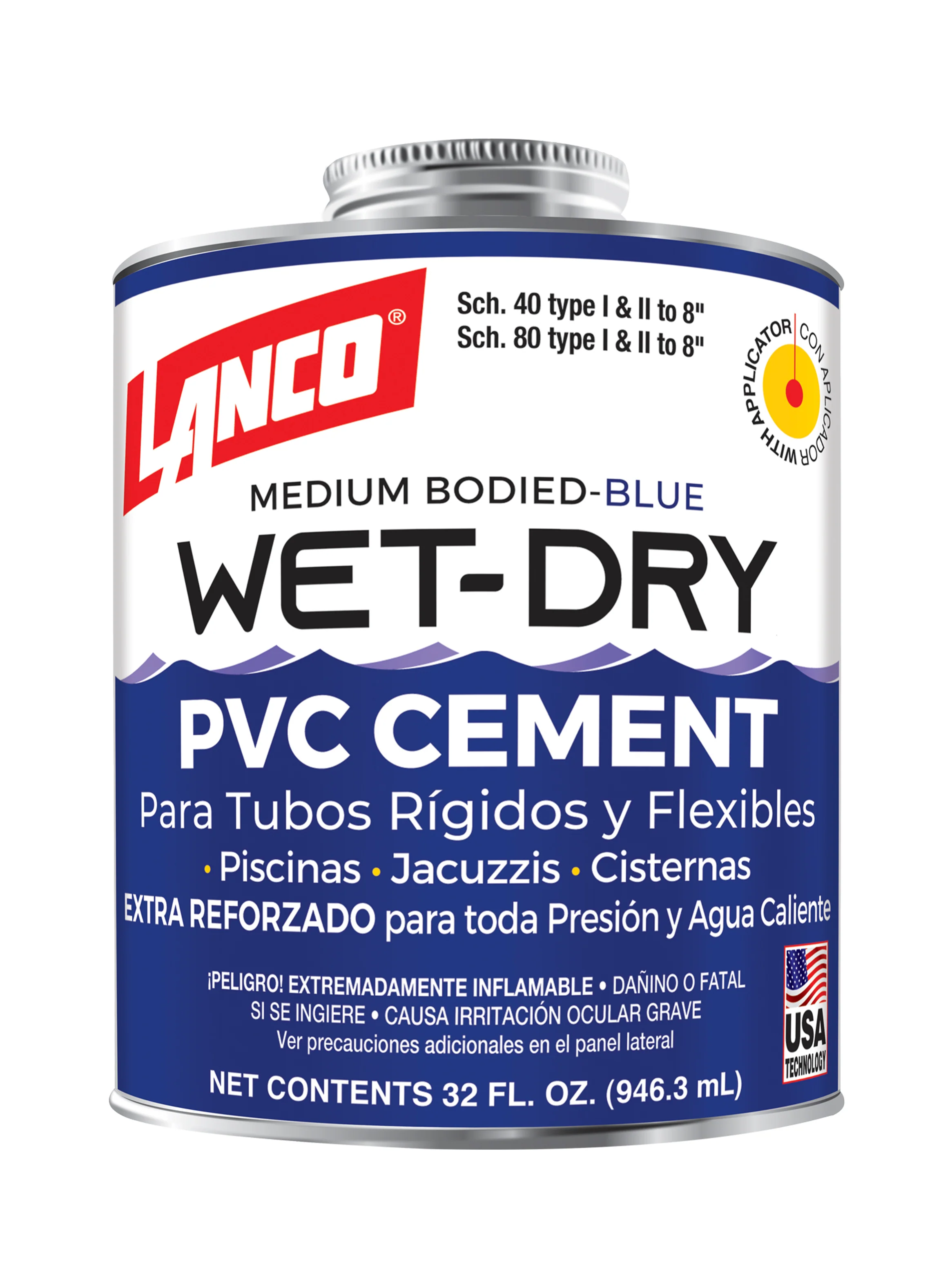 Lanco Wet-Dry Pegamento para PVC - Image 4