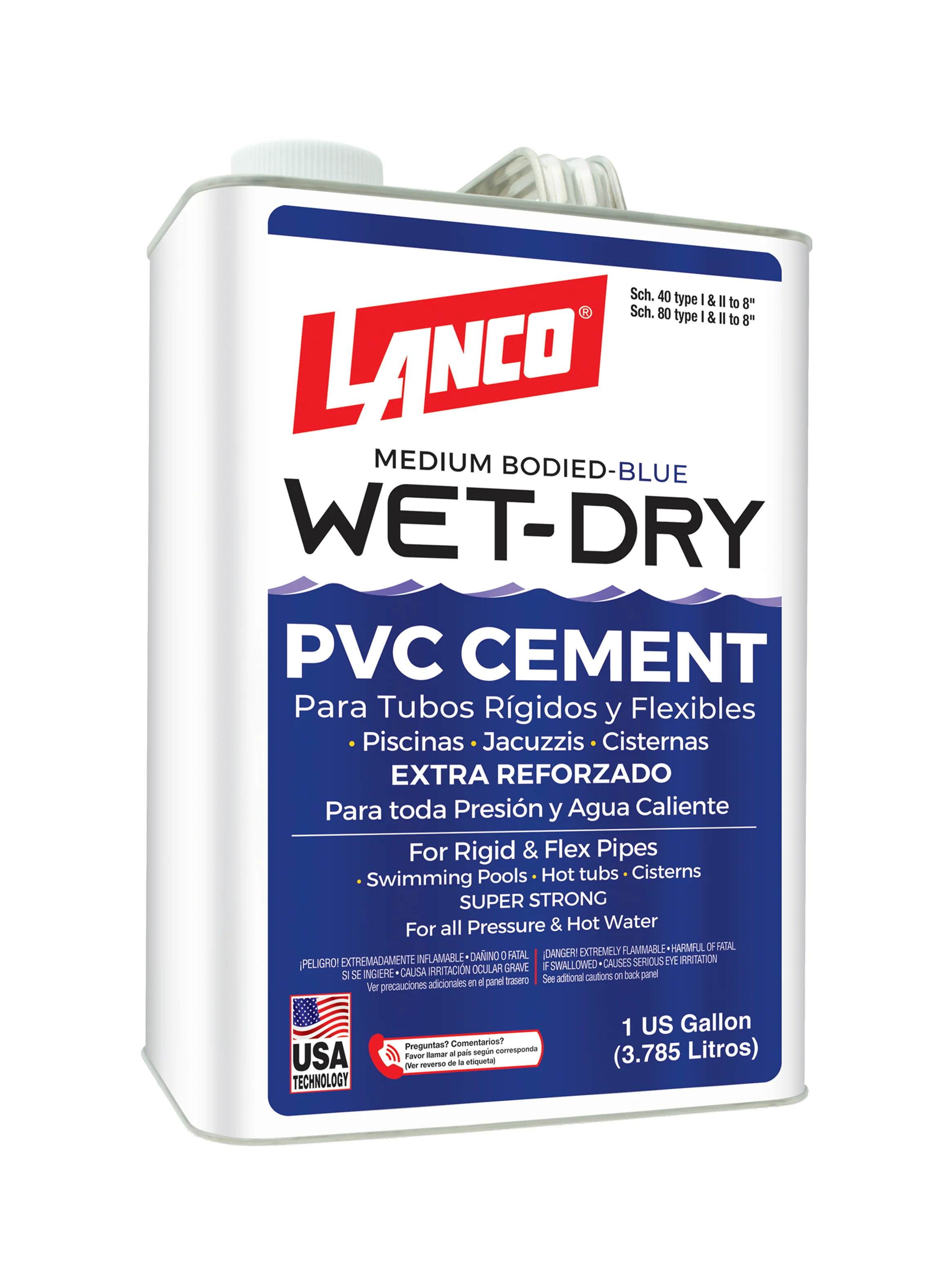 Lanco Wet-Dry Pegamento para PVC - Image 5